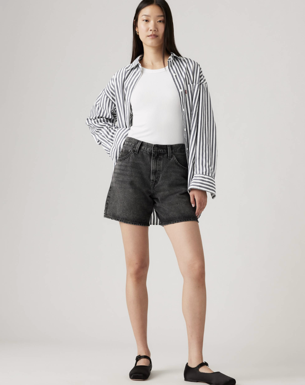  Levi’s High Rise Baggy Women’s Shorts.